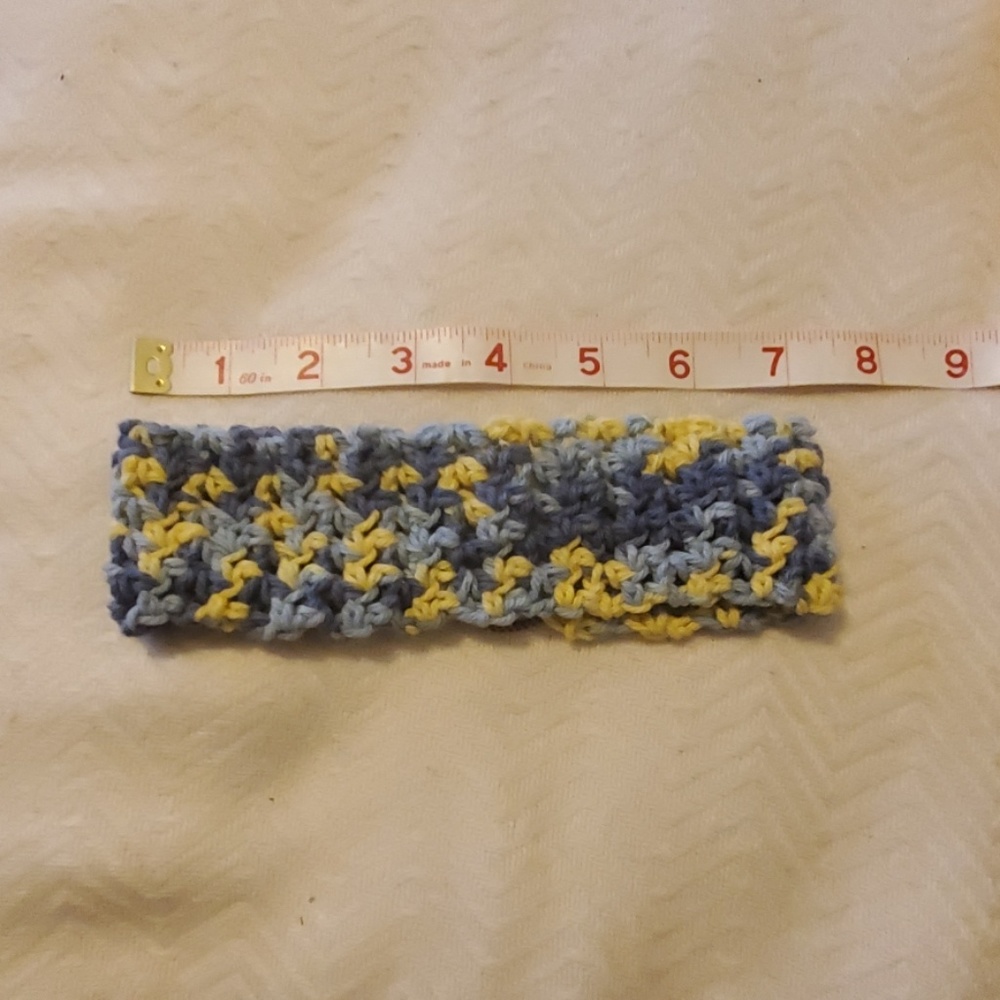 100% cotton handmade headband